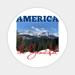 America the Beautiful Magnet
